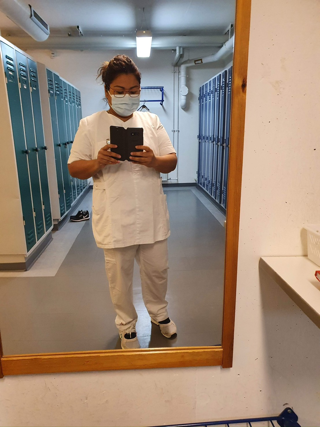 สภาพแวดล้อมการทำงานจริง